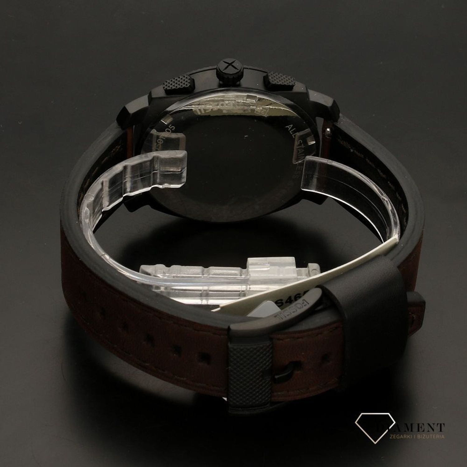 Zegarek męski Fossil Machine Leather FS4656IE.jpg