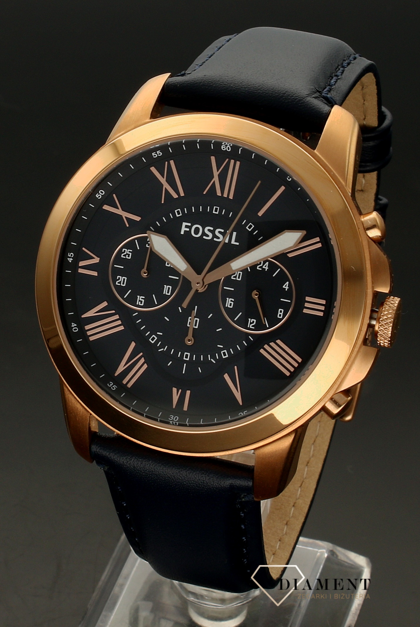 Męski zegarek Fossil Grant CHRONOGRAPH FS4835IE.jpg