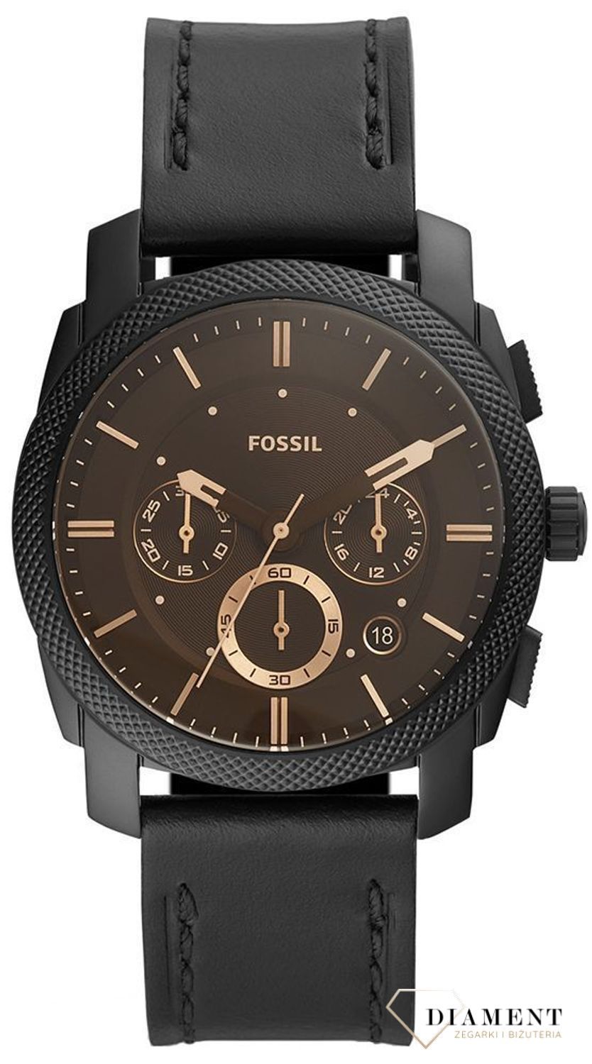 Zegarek męski Fossil Machine Leather FS5586 (1).jpg