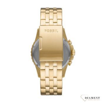 Zegarek męski Fossil FB-01 na złotej bransolecie z czarną tarczą FS5836 ⌚  (2).jpg