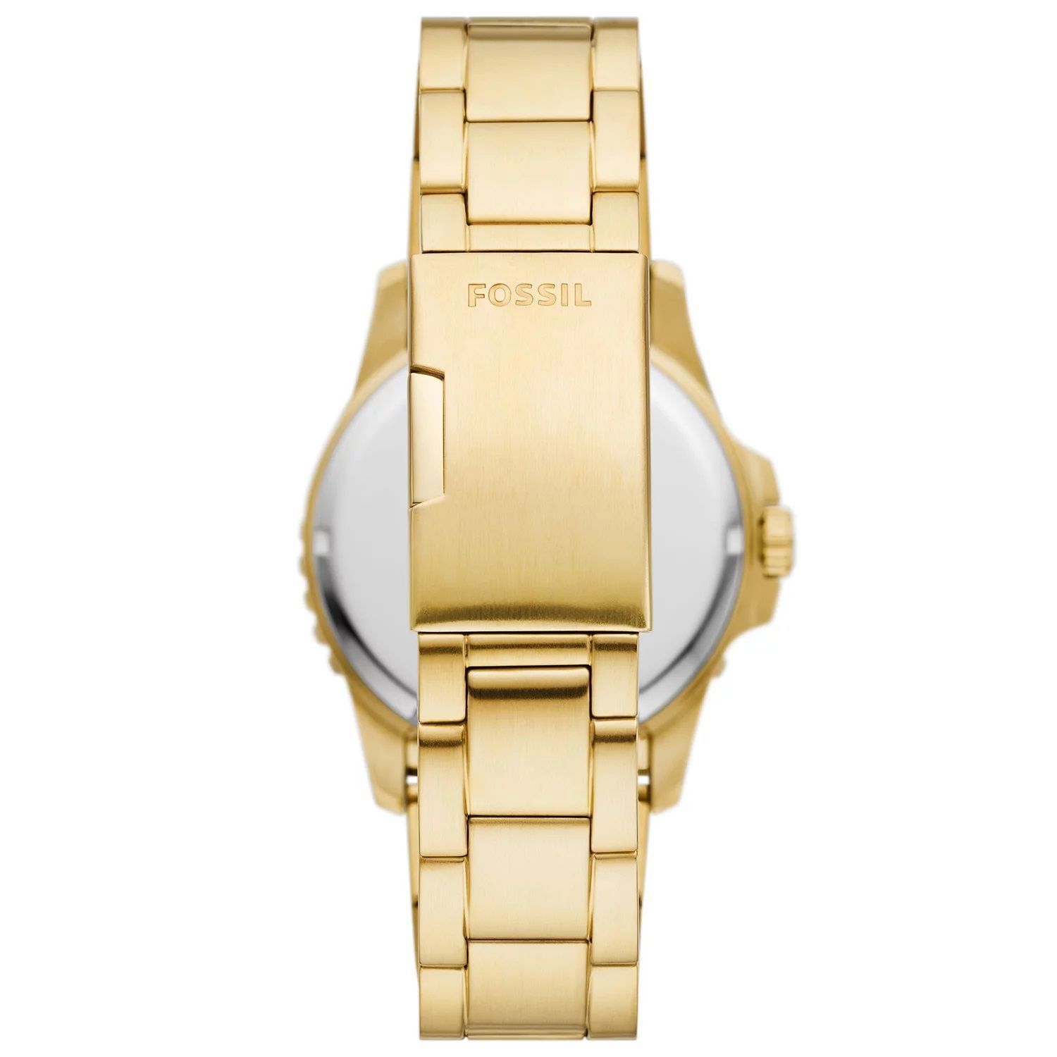 Zegarek męski Fossil BLUE Gold Stainless Steel 42mm FS6030. Męski zegarek na złotej bransolecie. Zegarek męski złoty. Złoty zegarek męski Fossil. Męski zegarek Fossil z zieloną tarczą. Zegarek w złotym kolorze Fossil na prezent (2).jpg