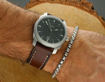 Zestaw męski zegarek + bransoletka - Fossil FS6081SET komplet.jpg