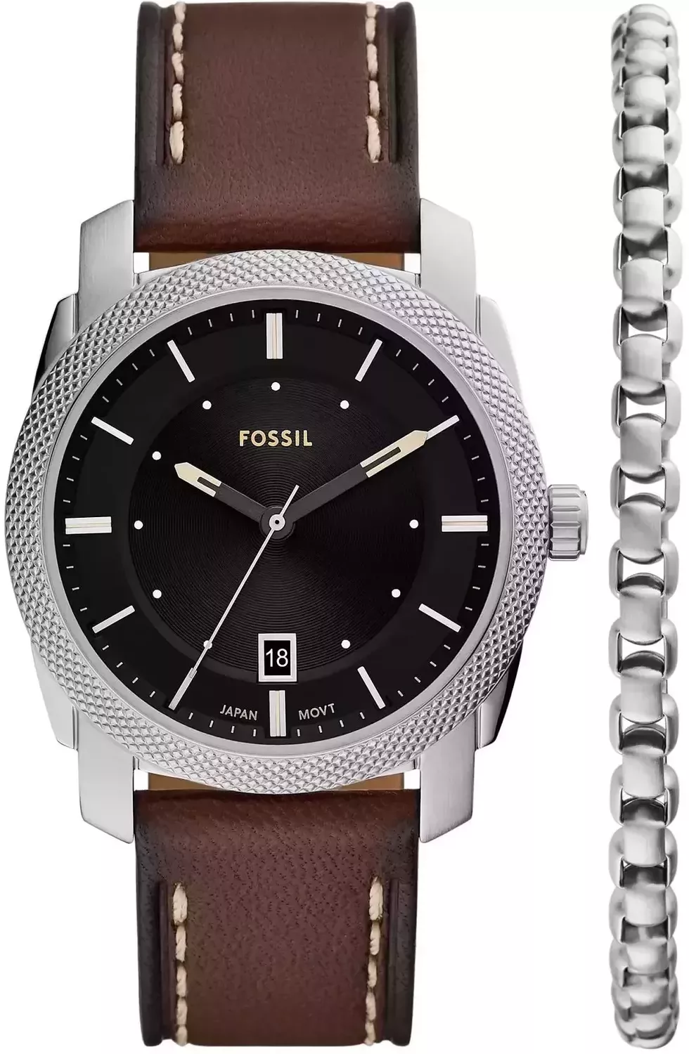 Zestaw męski zegarek + bransoletka - Fossil FS6081SET fossil.webp