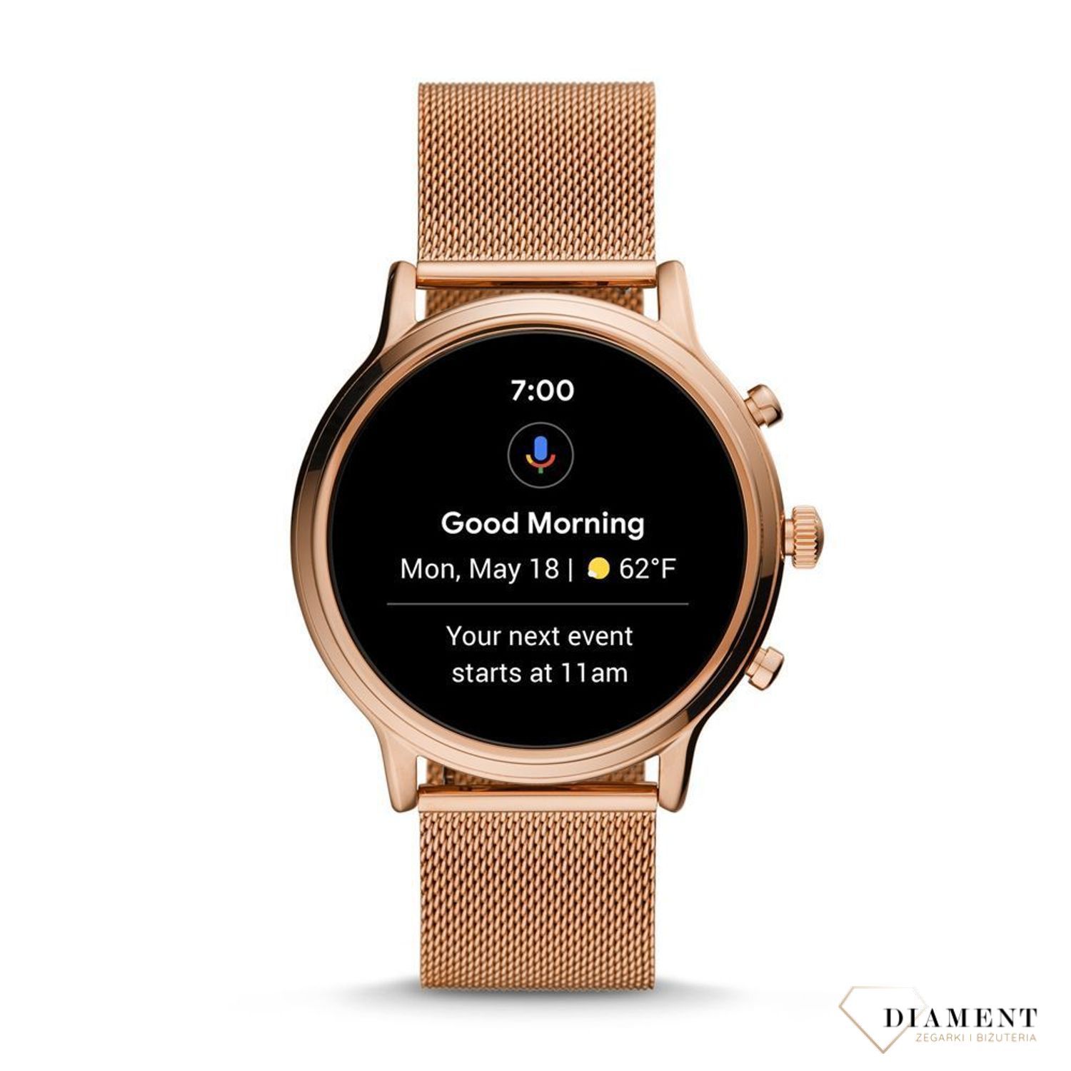 Zegarek damski Fossil GEN 5 SMARTWATCH to stylowy zegarek wyposażony w wiele funkcji oraz elegancki design (2).jpg