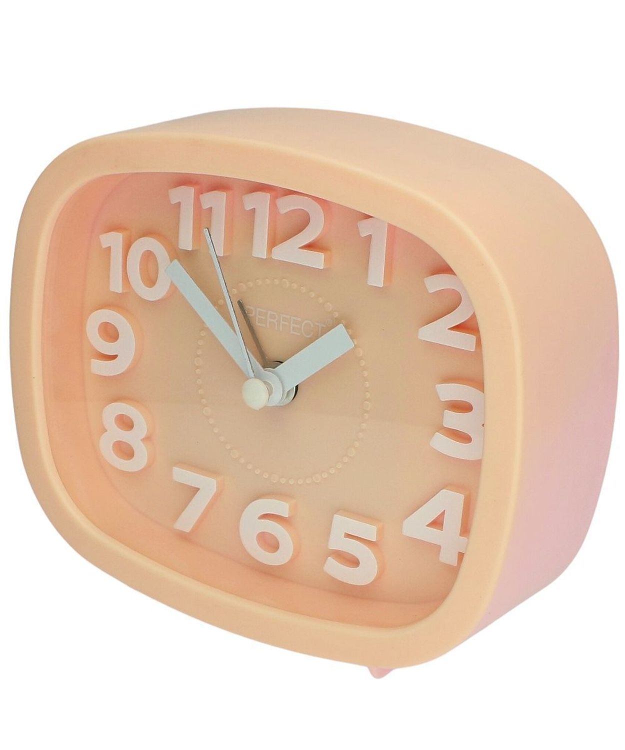 Budzik FX-037 z mechanizmem kwarcowym, zasilany baterią R6. Kompaktowe wymiary 10 cm wysokości, 12 cm szerokości i 4 cm głębokości. Idealny do sypialni i biura.1.jpg