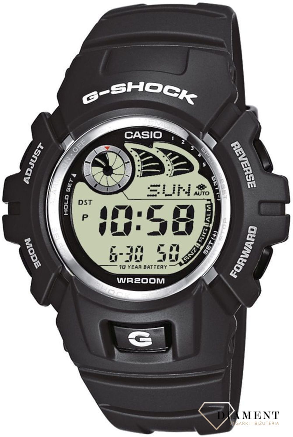Zegarek męski wstrząsoodporny  CASIO G-Shock G-2900F-8VER.jpg