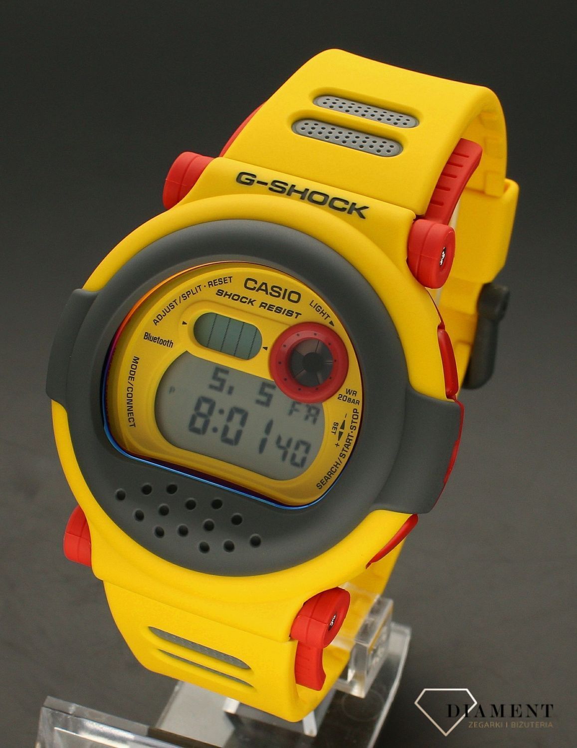 Zegarek męski G-SHOCK Casio JASON G-B001MVE-9ER zestaw prezentowy. Zestaw prezentowy zegarek Casio G-Shock. Zegarek G-Shock idealny na prezent. Zegarek młodzieżowy sportowy. Męski zegarek do nurkowania.  (3).jpg