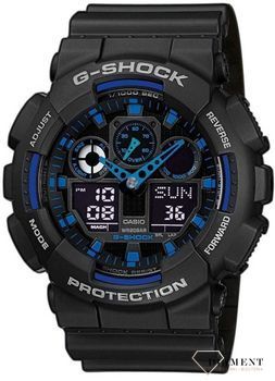 Zegarek męski wstrząsoodporny CASIO G-Shock GA-100-1A2ER (2).jpg