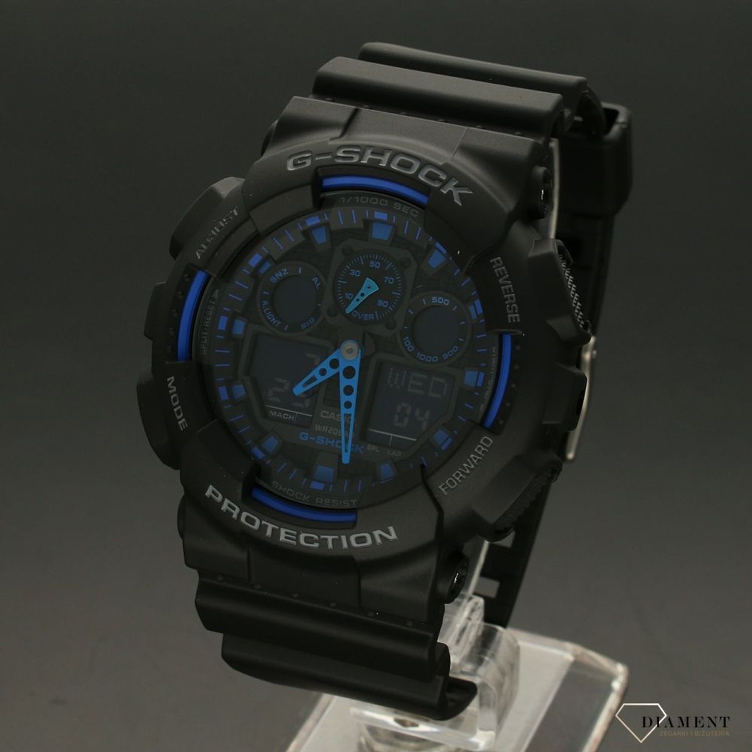 Zegarek męski wstrząsoodporny CASIO G-Shock GA-100-1A2ER (2).jpg