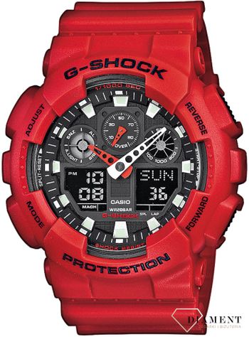 Męski wstrząsoodporny CASIO G-Shock GA-100B-4AER.jpg