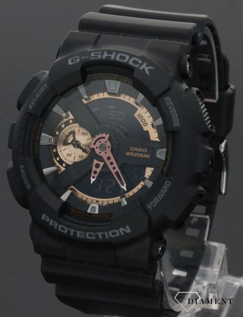 Męski wstrząsoodporny zegarek CASIO G-Shock GA-110RG-1AER,1.jpg