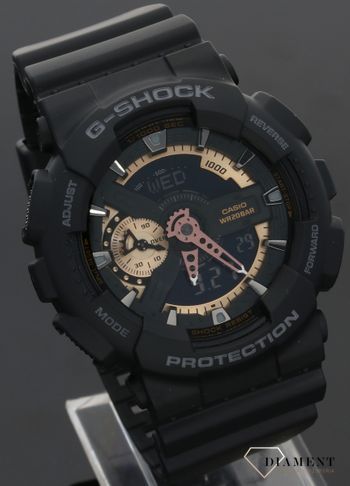 Męski wstrząsoodporny zegarek CASIO G-Shock GA-110RG-1AER,2.jpg