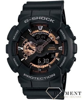 Męski wstrząsoodporny zegarek CASIO G-Shock GA-110RG-1AER.jpg