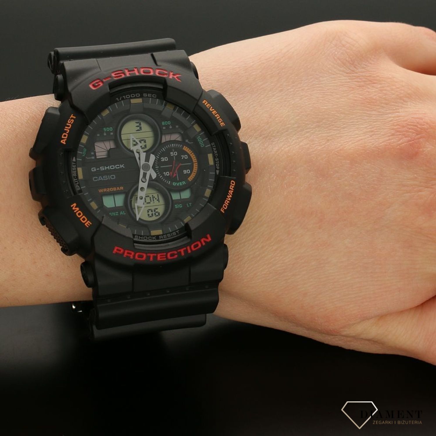 Zegarek męski Casio GA-140-1A4ER G-SHOCK Original Brave And Tough.jpg