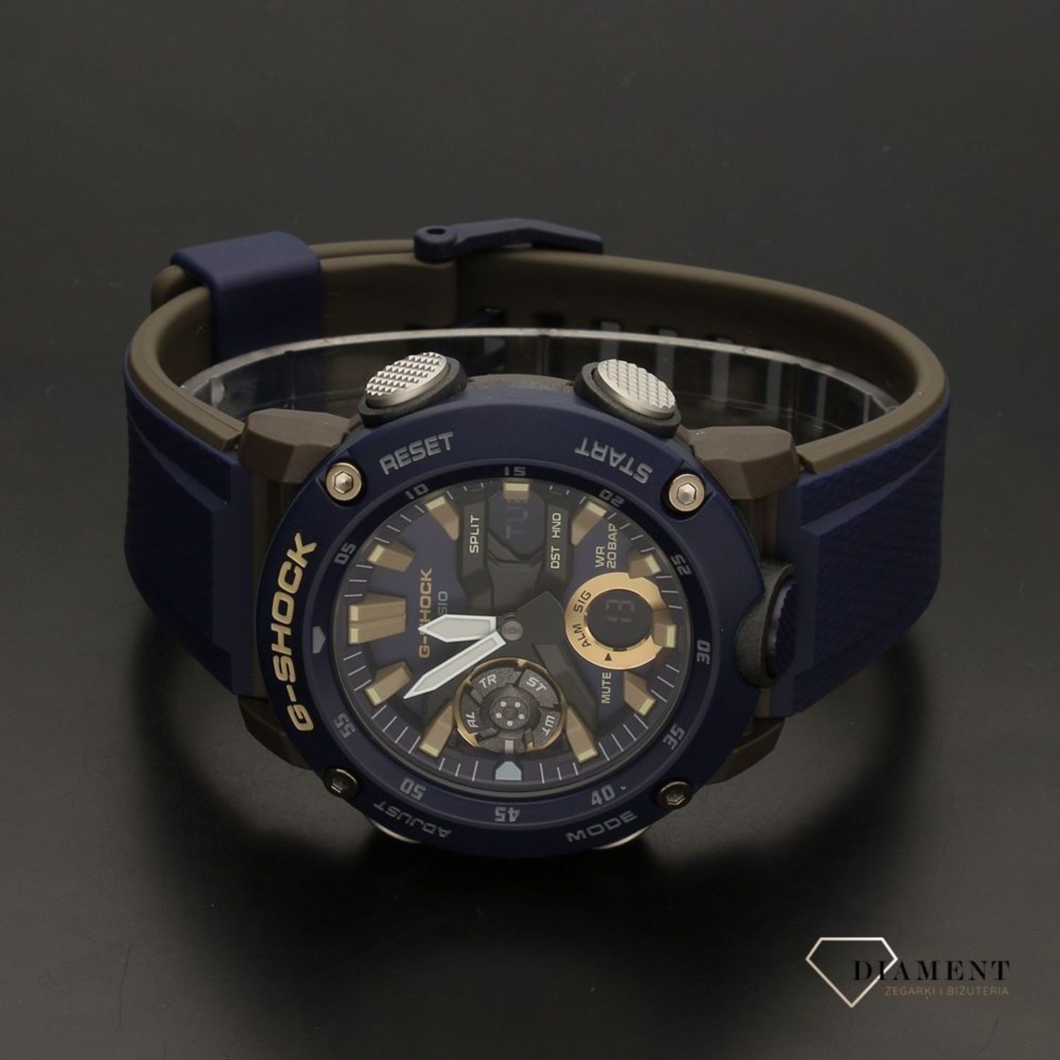 Zegarek męski wstrząsoodporny CASIO G-Shock GA-2000-2AER.jpg