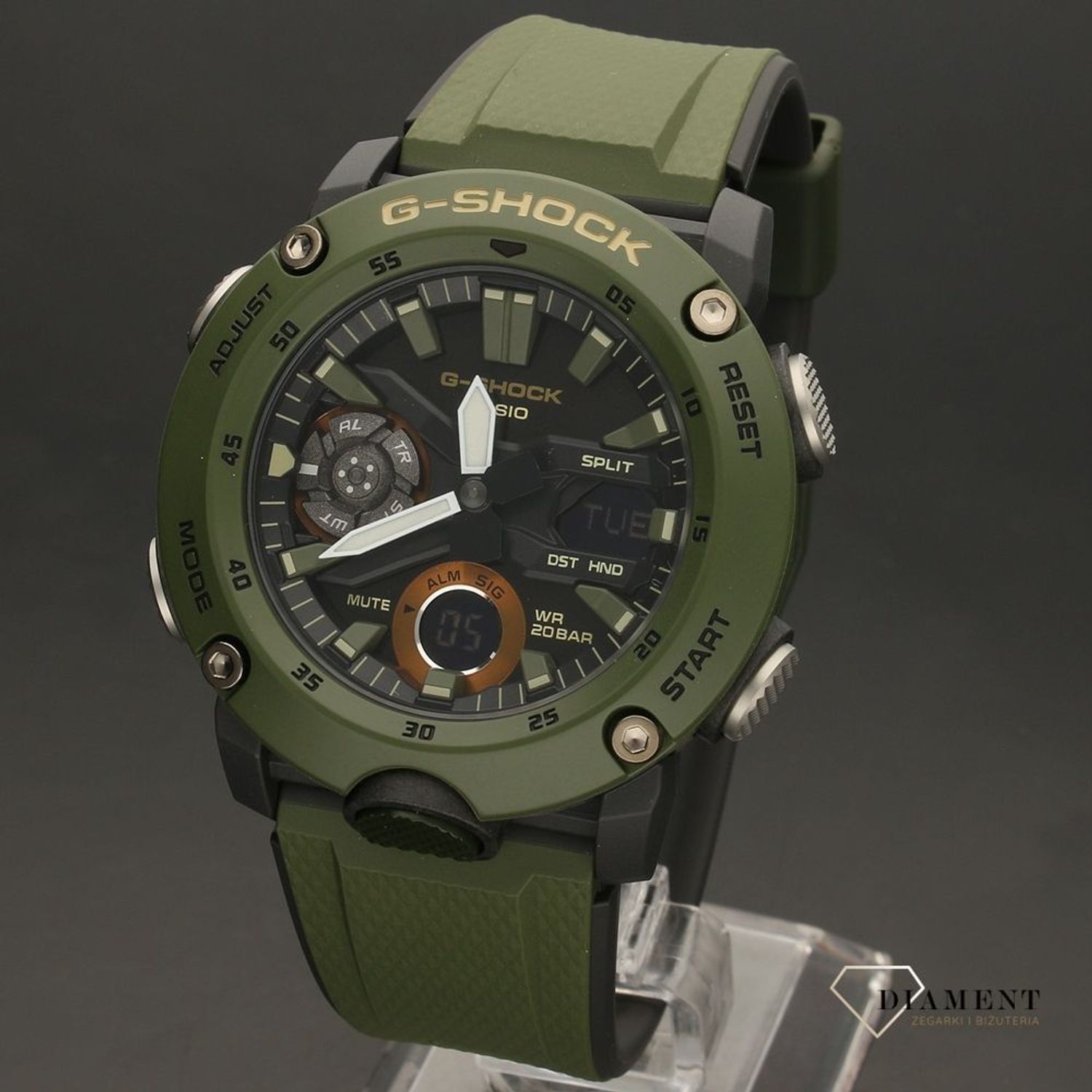 g shock ga 2000 yellow
