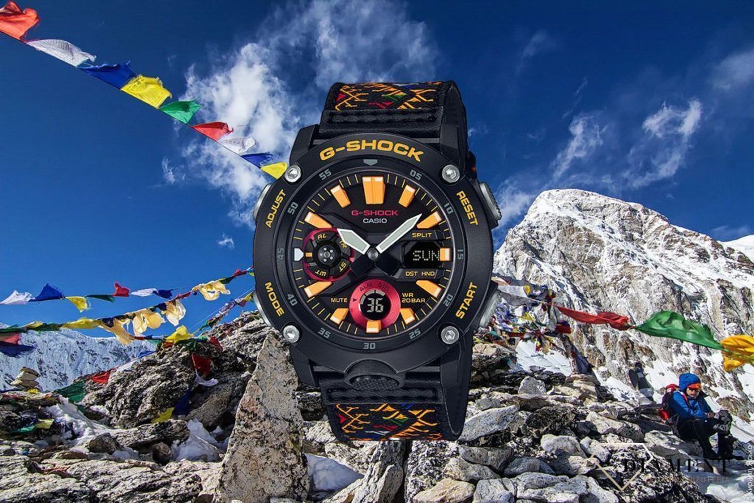 Zegarek męski Casio G-SHOCK Carbon Core Guard Gorillaz Camo Limited GA-2000BT-1AER.1.jpg