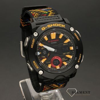 Zegarek męski Casio G-SHOCK Carbon Core Guard Gorillaz Camo Limited GA-2000BT-1AER (2).jpg