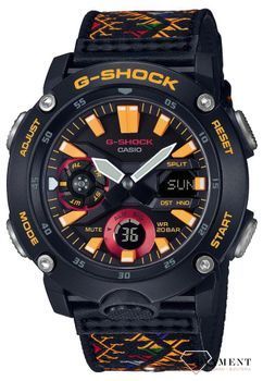 Zegarek męski Casio G-SHOCK Carbon Core Guard Gorillaz Camo Limited GA-2000BT-1AER.1.jpg