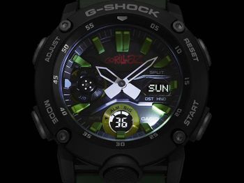 Zegarek męski wstrząsoodporny CASIO G-Shock GA-2000GZ-3AER GORILLAZ 3.jpg