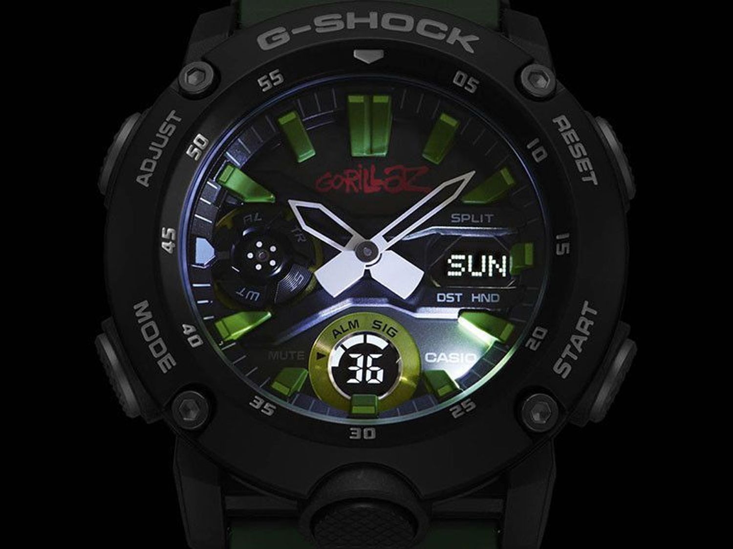 Zegarek męski wstrząsoodporny CASIO G-Shock GA-2000GZ-3AER.jpg