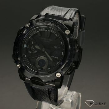 Zegarek męski G-SHOCK Casio Carbon Core Guard Black Skeleton GA-2000SKE-8AER (2).jpg