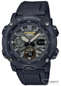 Zegarek męski Casio na niebieskim pasku G-Shock GA-2000SU-1AER.jpg