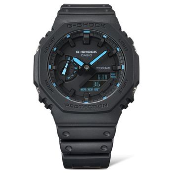 Zegarek G-Shock Casio Octagon Neon Accent Series CasiOak Carbon Core Guard GA-2100-1A2ER. Wytrzymały zegarek męski. Zegarek G-shock na prezent. Zegarek do nurkowania. 3.jpg