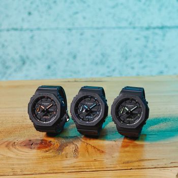 Zegarek G-Shock Casio Octagon Neon Accent Series CasiOak Carbon Core Guard GA-2100-1A2ER. Wytrzymały zegarek męski. Zegarek G-shock na prezent. Zegarek do nurkowania..jpg