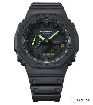 Zegarek G-SHOCK Casio Octagon Neon Accent Series GA-2100-1A3ER. Casio z kolekcji G-Shock w kolorze czarnym to zegarek stworzony z myślą o mężczyznach. Darmowa wysyłka! Grawer za 0zł! Zapraszamy do autoryzowanego sprzedawcy www.zegarki-diament.pl !.jpg