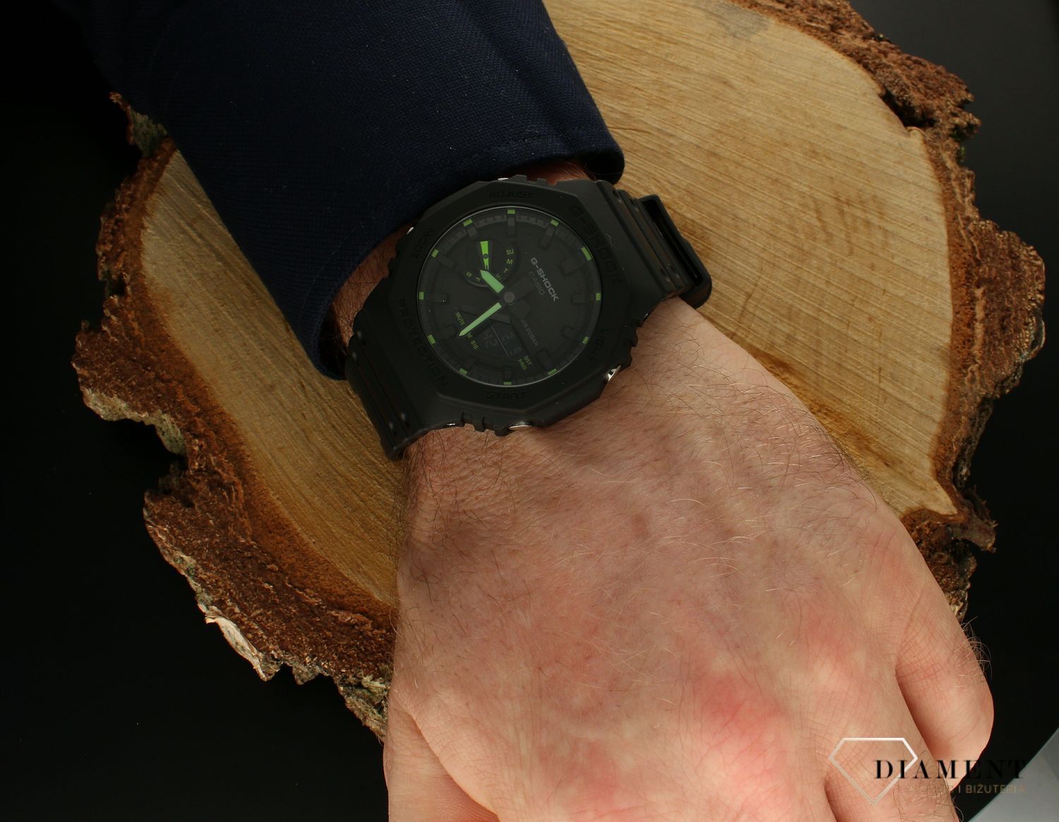 Zegarek G-SHOCK Casio Octagon Neon Accent Series GA-2100-1A3ER. Casio z kolekcji G-Shock w kolorze czarnym to zegarek stworzony z myślą o mężczyznach. Darmowa wysyłka! Grawer za 0zł! Zapraszamy do autoryzowanego sprzedawcy www.zegarki-diament.pl !.jpg