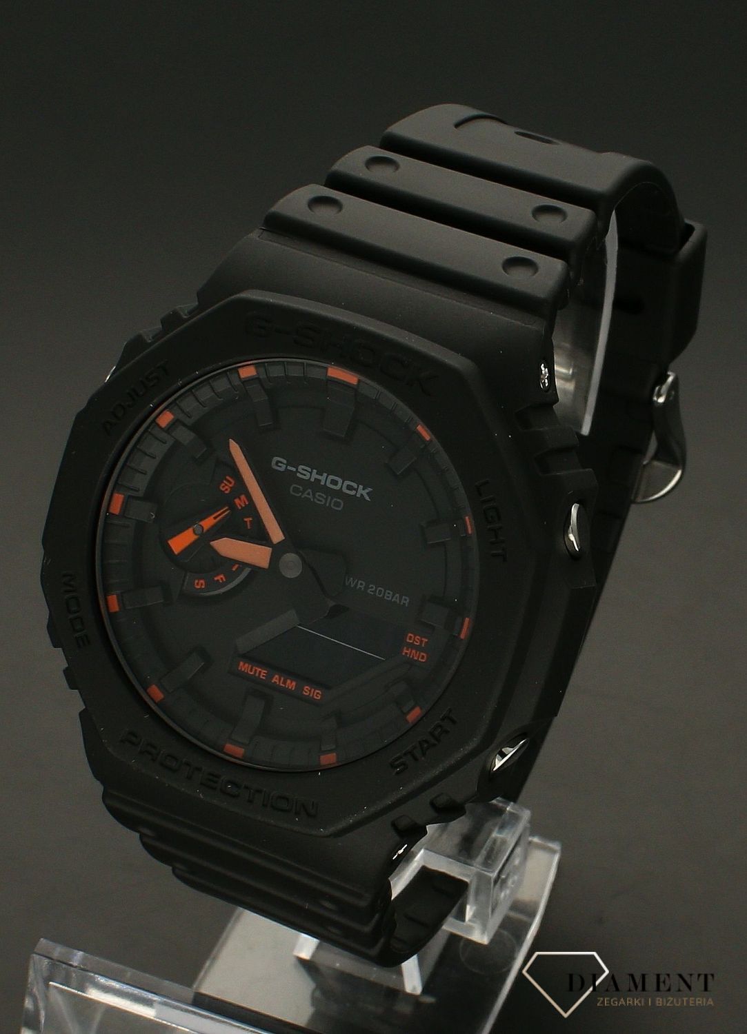 Zegarek męski Casio G-SHOCK GA-2100-1A4ER. Zegarek na prezent dla mężczyzny Darmowa wysyłka! Grawer za 0zł! Zapraszamy do autoryzowanego sprzedawcy www.zegarki-diament.pl !.jpg