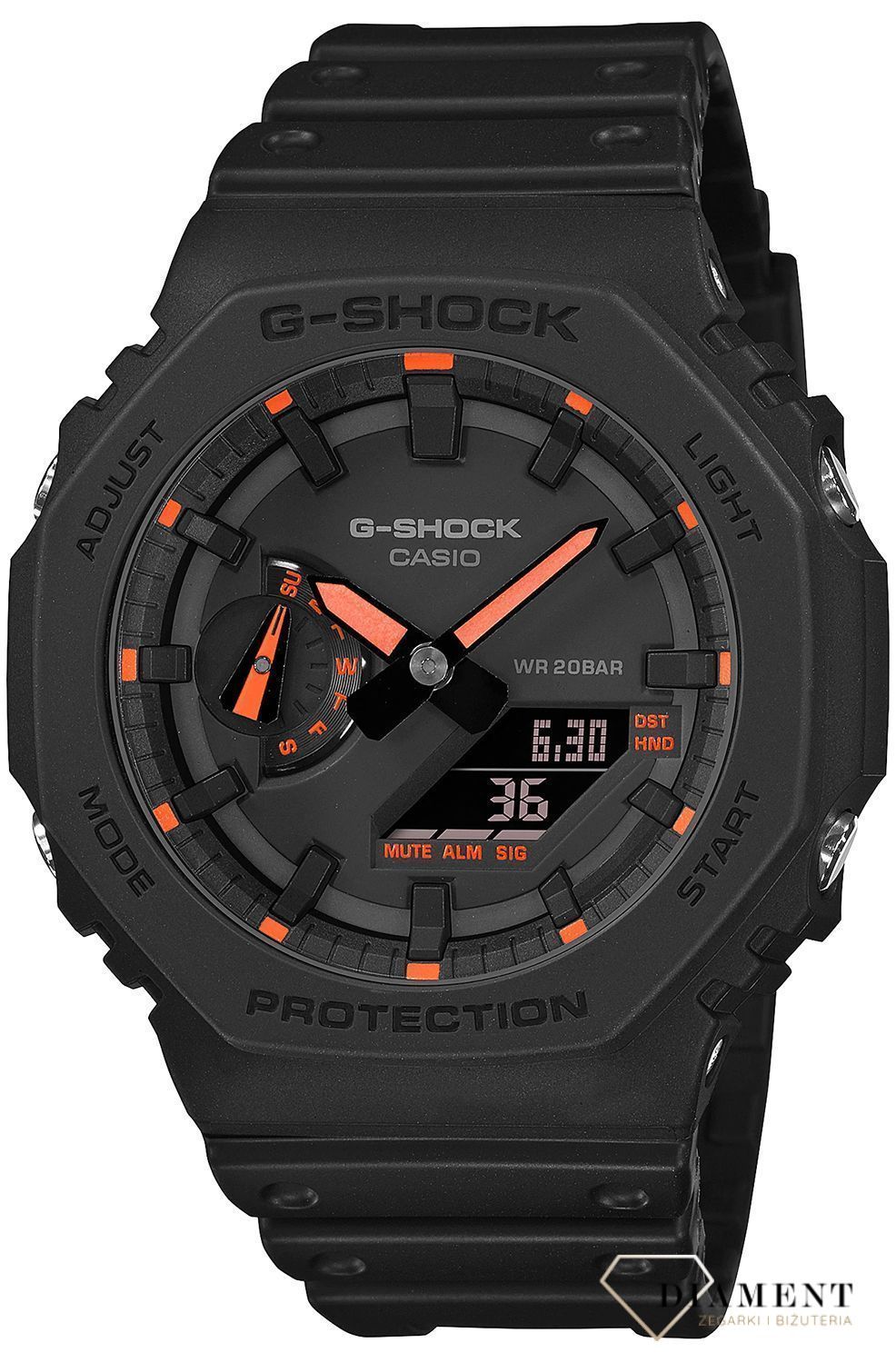 Zegarek męski Casio G-SHOCK GA-2100-1A4ER. Zegarek na prezent dla mężczyzny Darmowa wysyłka! Grawer za 0zł! Zapraszamy do autoryzowanego sprzedawcy www.zegarki-diament.pl !.jpg