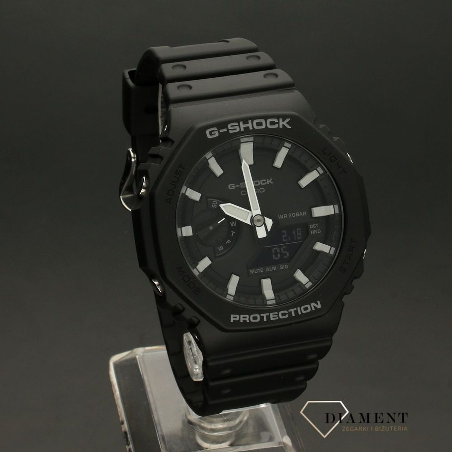 Zegarek męski wstrząsoodporny CASIO G-Shock GA-2100-1AER.jpg