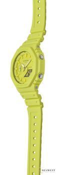 Zegarek męski G-Shock ONE ON TONE Carbon Core Guard GA-2100-9A9ER żółty. Zegarek sportowy męski żółty. Zegarek G-Shock męski karbonowy. Zegarek męski wodoszczelny, do nurkowania.3.jpg