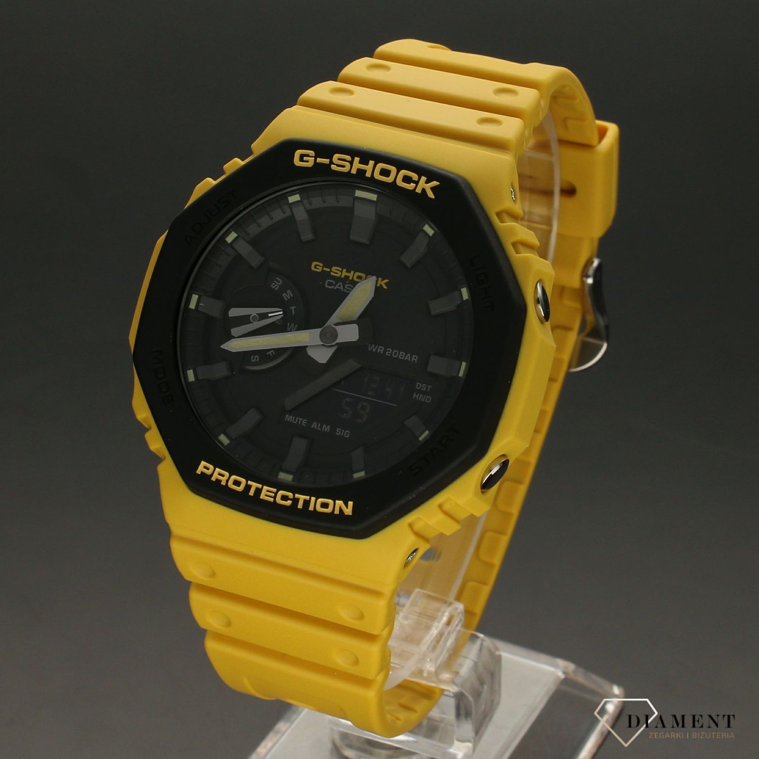 Zegarek męski Casio G-shock żółty GA-2110SU-9AER.xx.jpg
