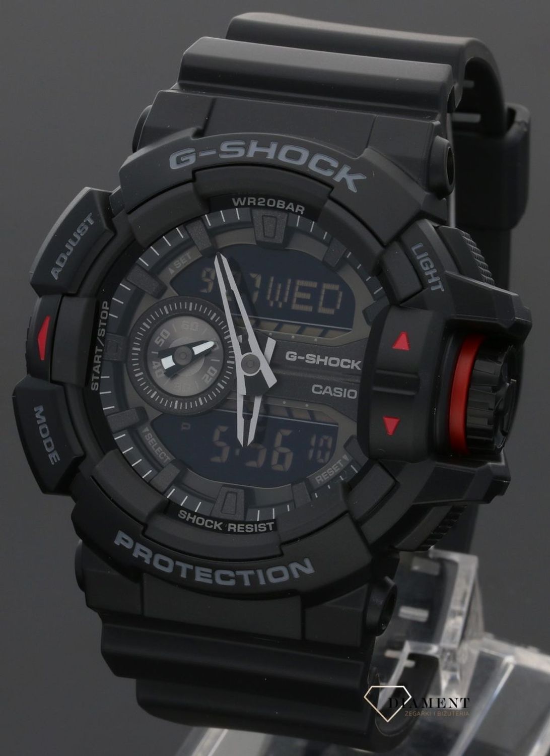 Męski wstrząsoodporny zegarek CASIO G-Shock GA-400-1BER.jpg