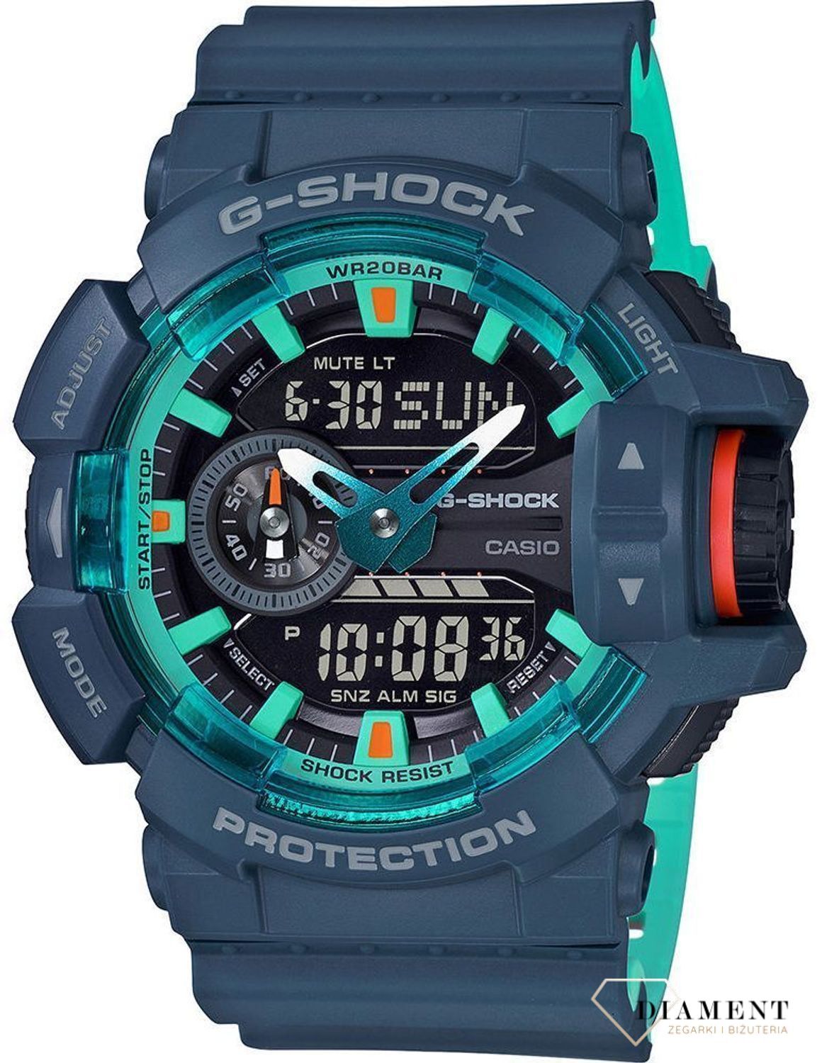 Zegarek męski wstrząsoodporny CASIO G-Shock GA-400CC-2AER.jpg