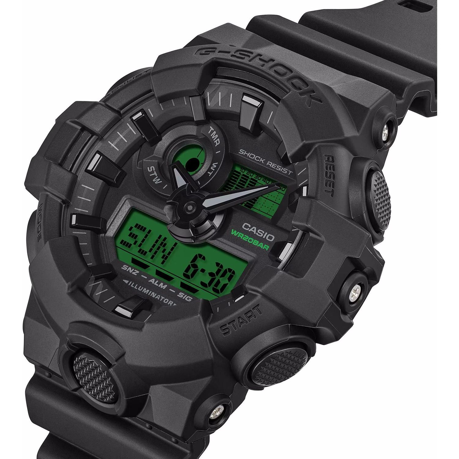 Zegarek męski Casio G-SHOCK GA-700BEG-1AER Black And Green 200M (2).jpg