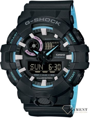 Męski wstrząsoodporny zegarek CASIO GA-700PC-1AER.jpg