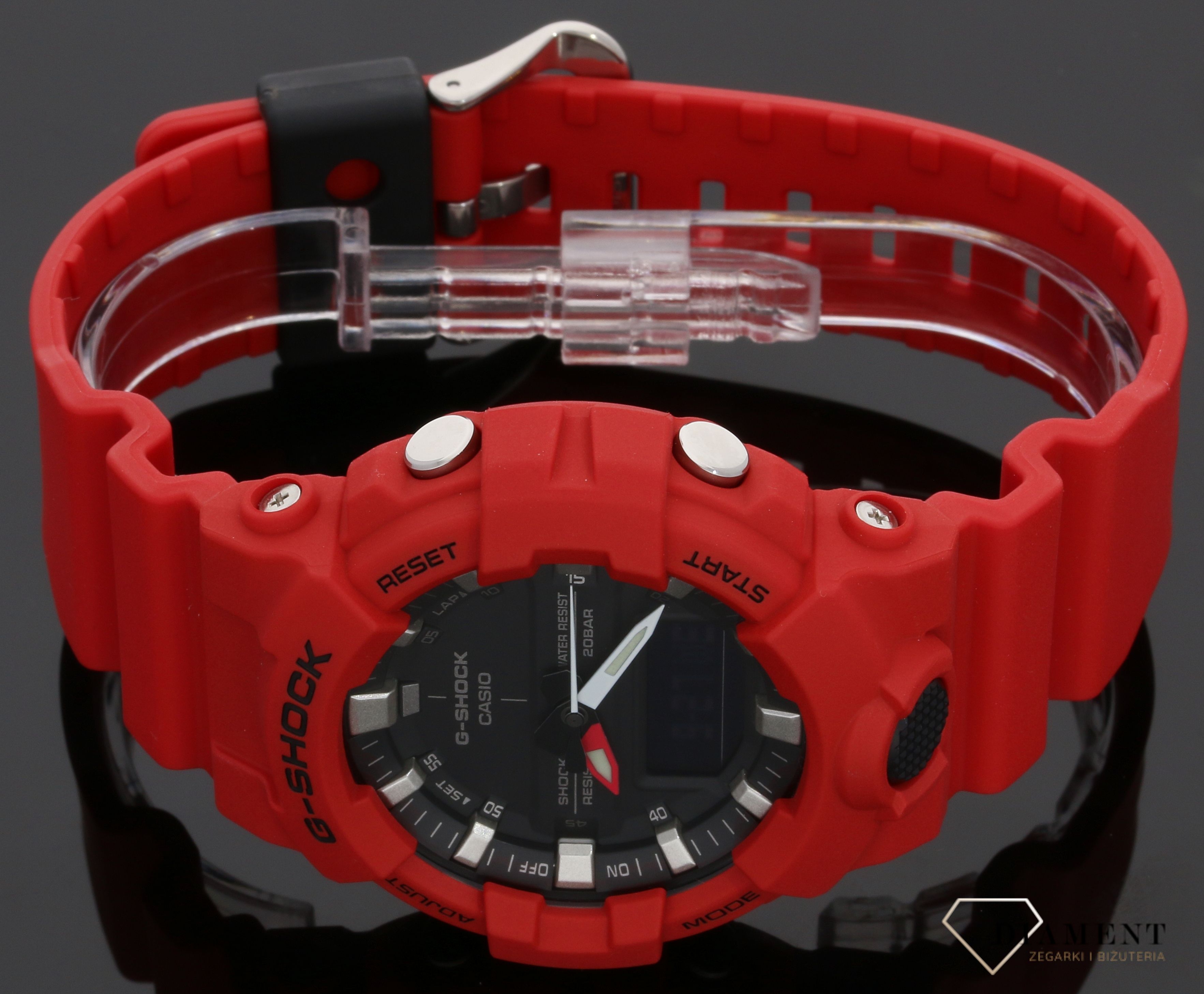 g shock ga 800 red