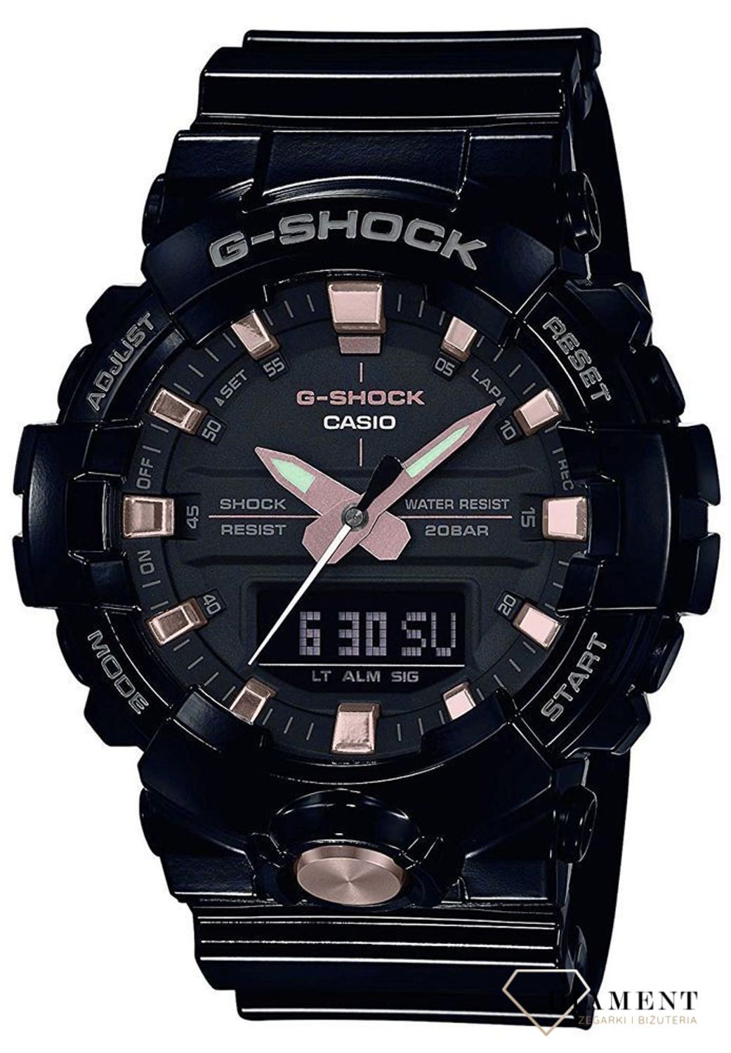 Męski wstrząsoodporny zegarek CASIO G-Shock GA-810GBX-1A4ER.jpg