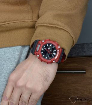 Zegarek męski Casio G-shock GA-900-4AER⌚ G-shock ⌚ na czerownym pasku ✓ zegarek męski sportowy  (1).JPG