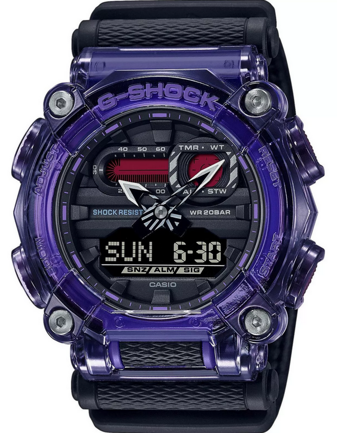 Zegarek męski Casio G-Shock GA-900TS-6AER zegarek sportowy 200M fioletowy.png