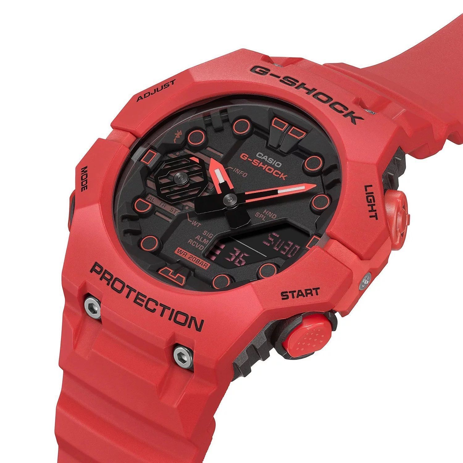 Zegarek G-Shock GA-B001-4AER Bluetooth Carbon Core Guard czerwony (3).jpg