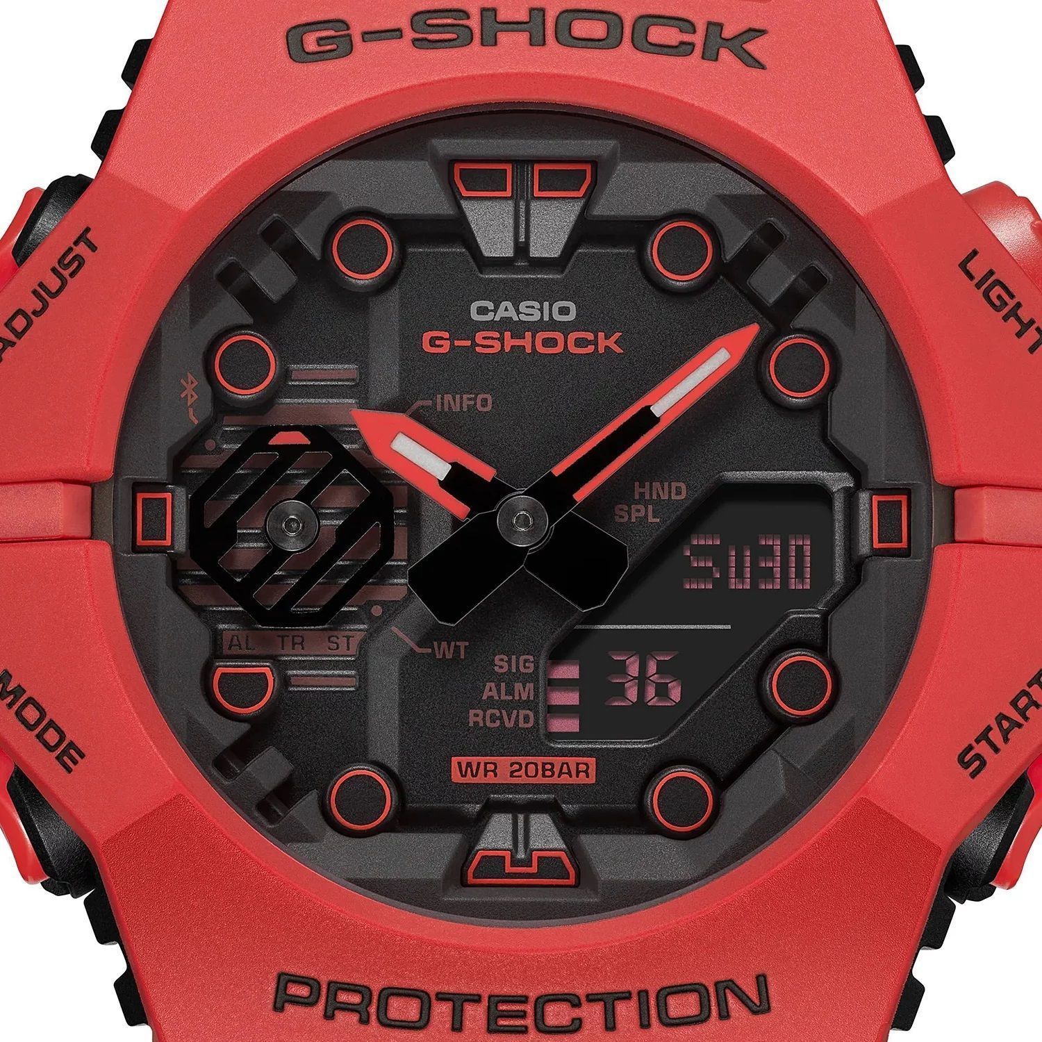Zegarek G-Shock GA-B001-4AER Bluetooth Carbon Core Guard czerwony (3).jpg
