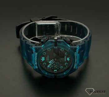 Zegarek męski butelkowa zieleń G-SHOCK GA-B001G-2AER. zegarek męski na lato w kolorze butelkowej zieleni. Darmowa wysyłka! Grawer za 0zł! Zapraszamy do autoryzowanego sprzedawcy www.zegarki-diament.pl ! (3).jpg