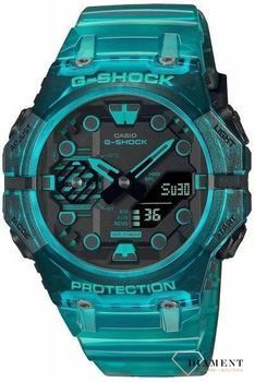 Zegarek męski butelkowa zieleń G-SHOCK GA-B001G-2AER. zegarek męski na lato w kolorze butelkowej zieleni. Darmowa wysyłka! Grawer za 0zł! Zapraszamy do autoryzowanego sprzedawcy www.zegarki-diament.pl !.jpg