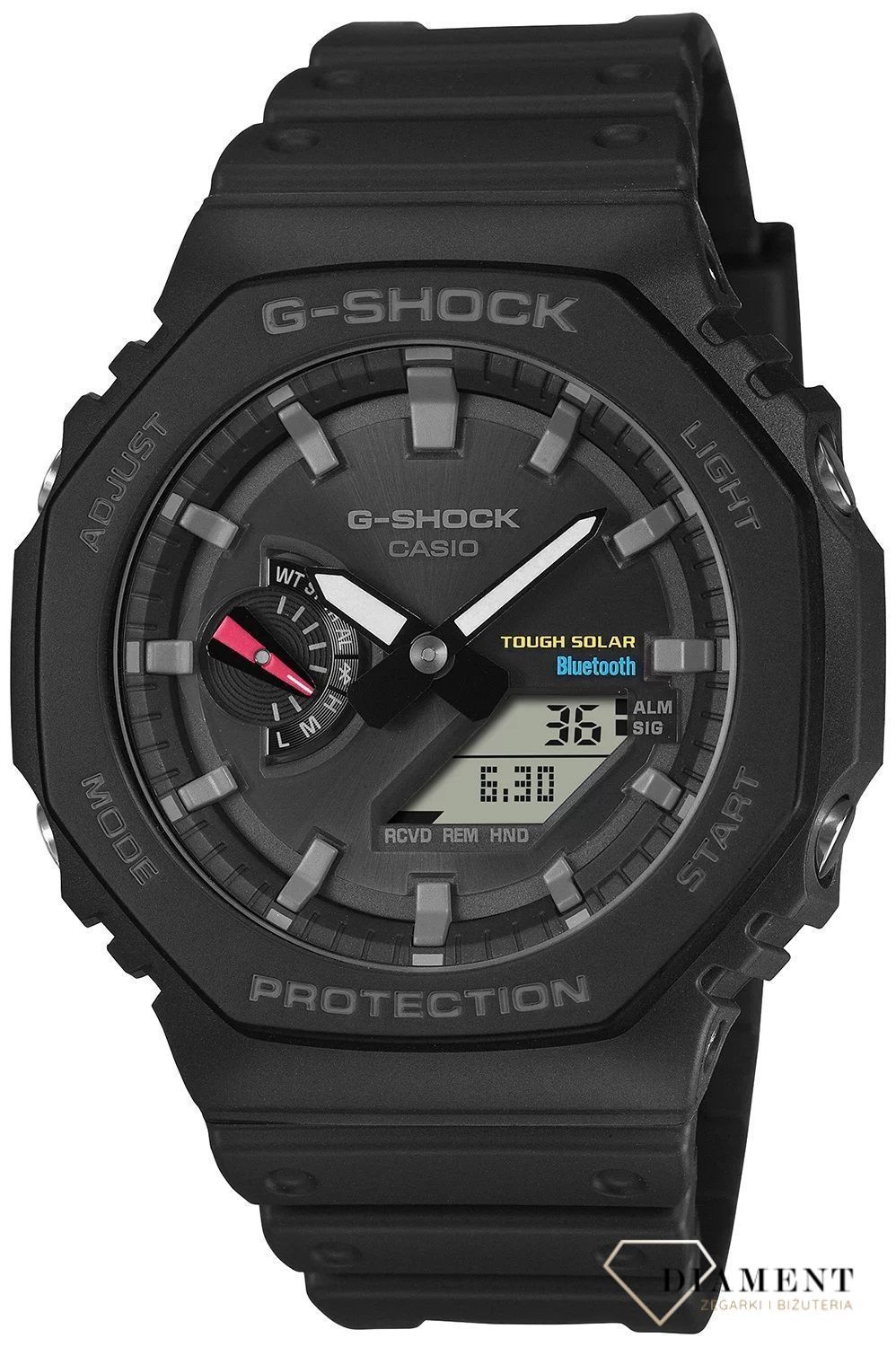 Zegarek męski Casio G-SHOCK GA-B2100-1AER Solar.Darmowa wysyłka! Grawer za 0zł! Zapraszamy do autoryzowanego sprzedawcy www.zegarki-diament.pl ! Zegarek na prezent. Zegarek na słońce..jpg