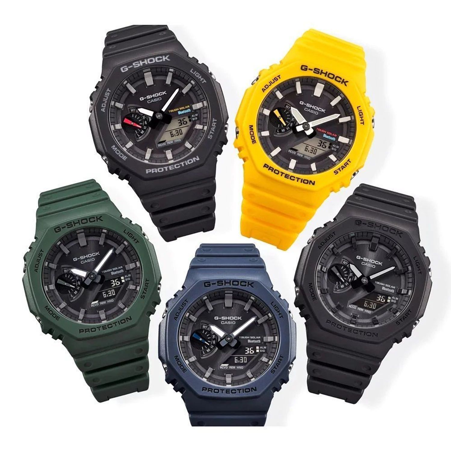 Zegarek męski G-SHOCK Casio Octagon Blue CasiOak Solar Bluetooth GA-B2100-2AER (7).jpg